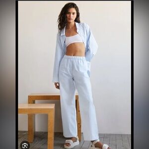 Aritzia BNWT Boardwalk Set - cloud blue size M and L